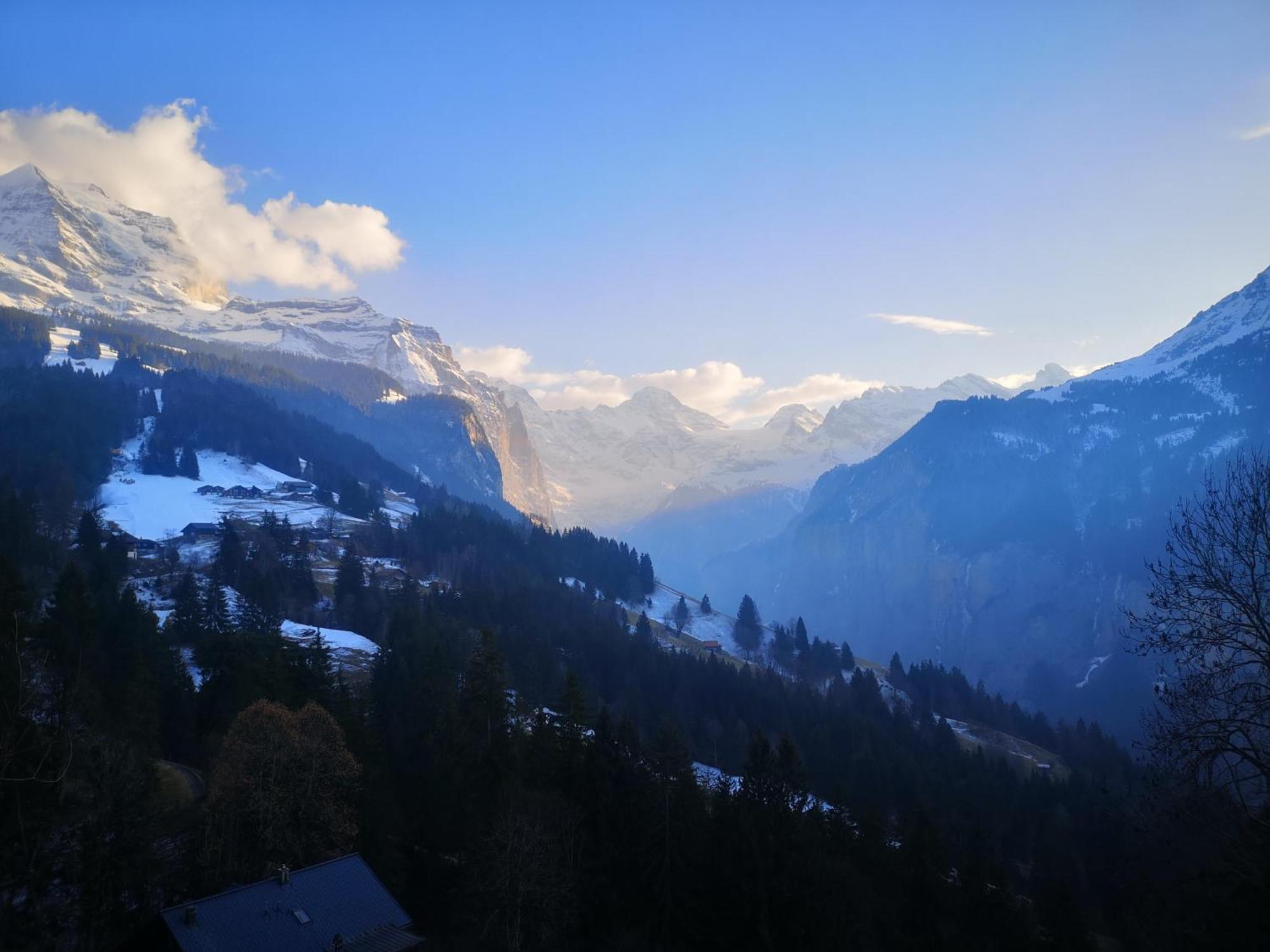 Swiss Lodge Hotel Bernerhof Wengen Exterior foto