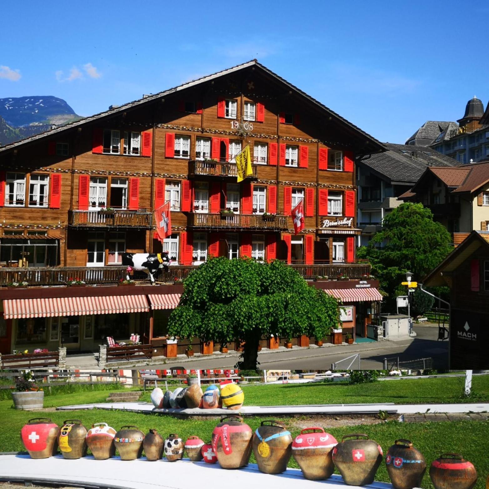 Swiss Lodge Hotel Bernerhof Wengen Exterior foto