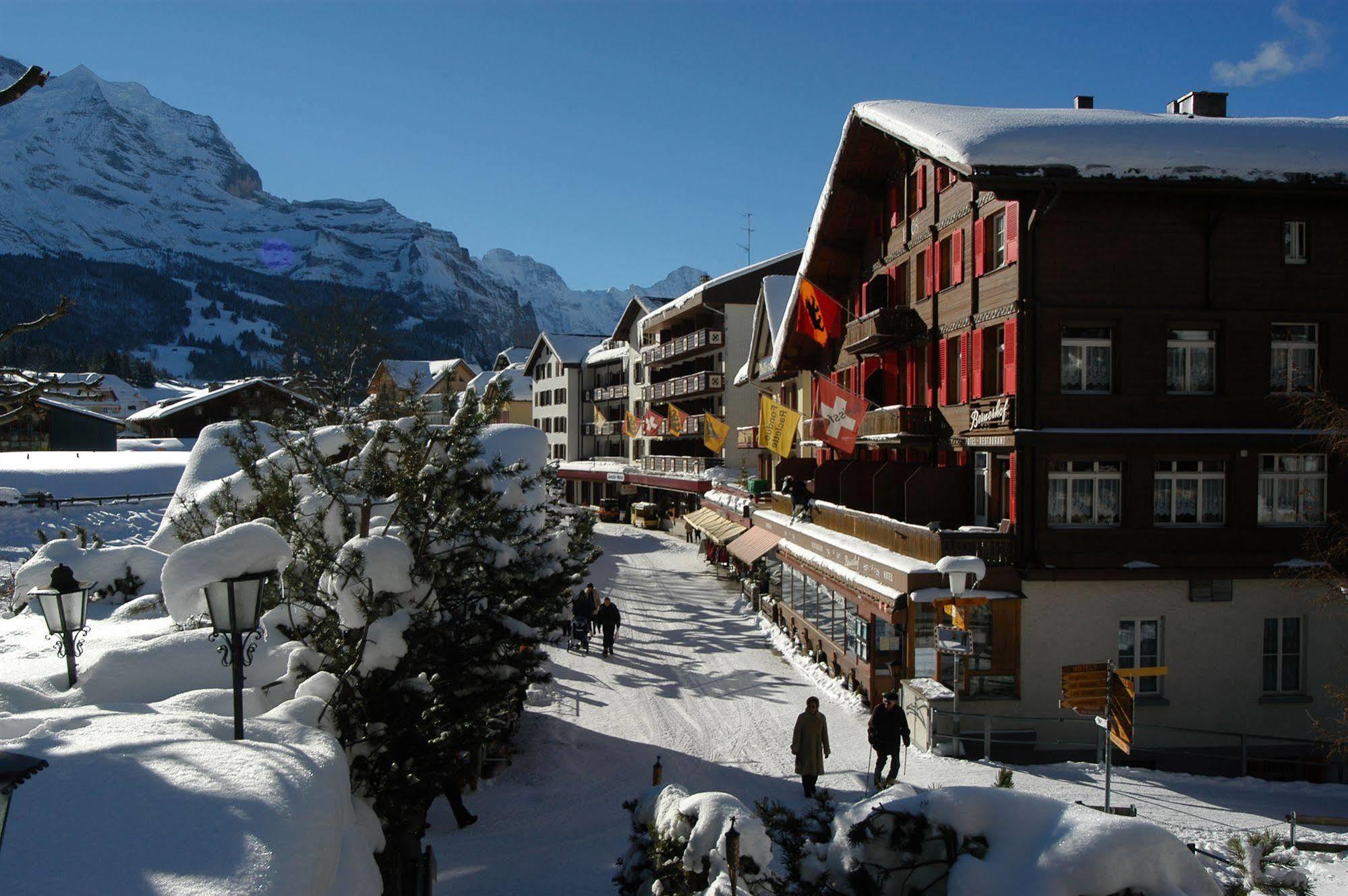 Swiss Lodge Hotel Bernerhof Wengen Exterior foto