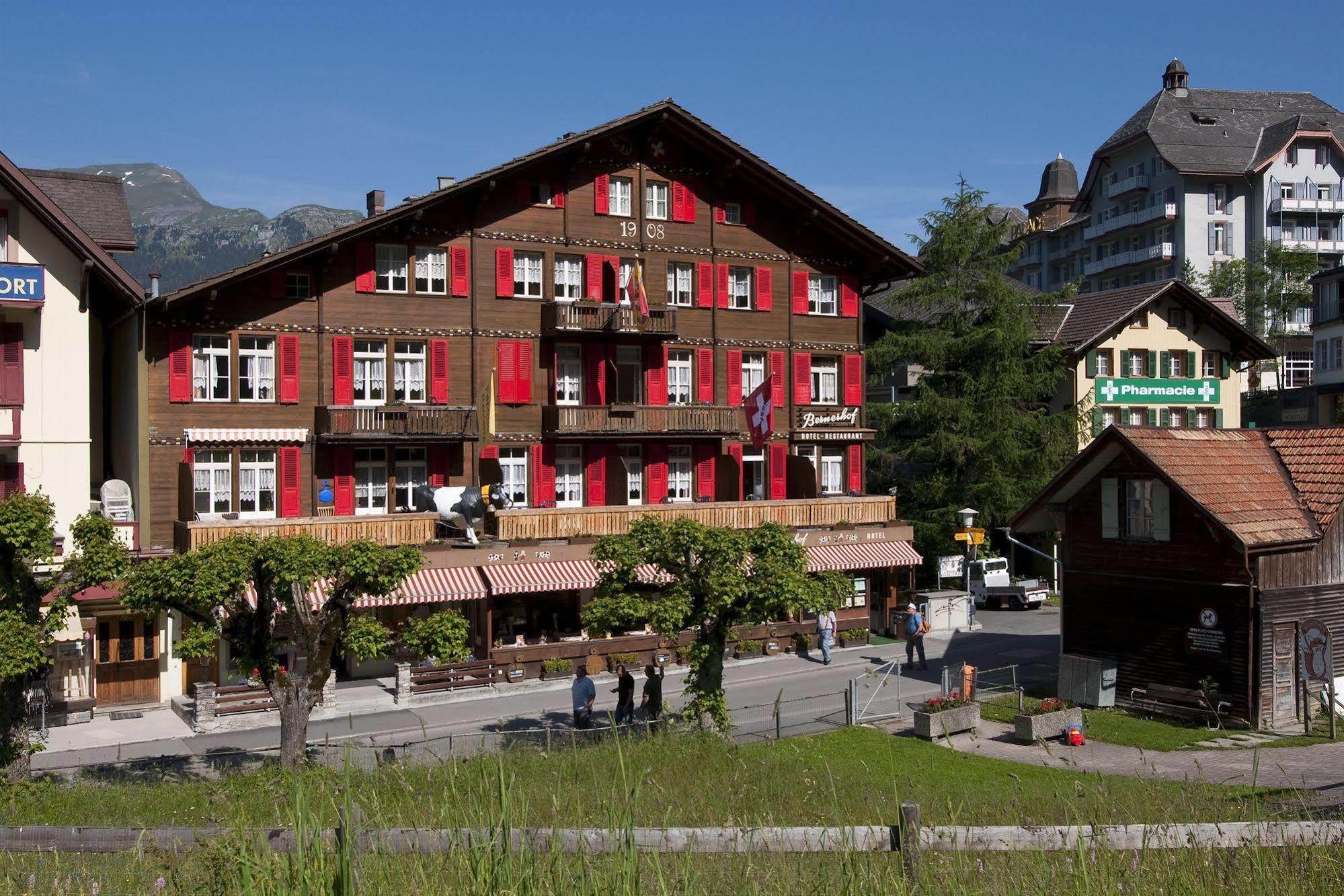 Swiss Lodge Hotel Bernerhof Wengen Exterior foto
